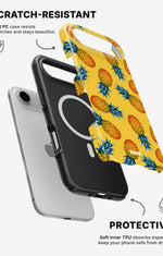 iPhone Air Tough Case – Sunny Pineapple - View 2