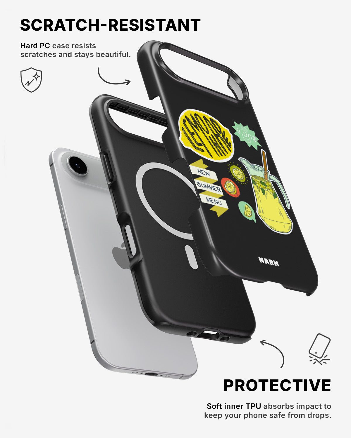 iPhone Air Tough Case – Lemon Summer - View 2