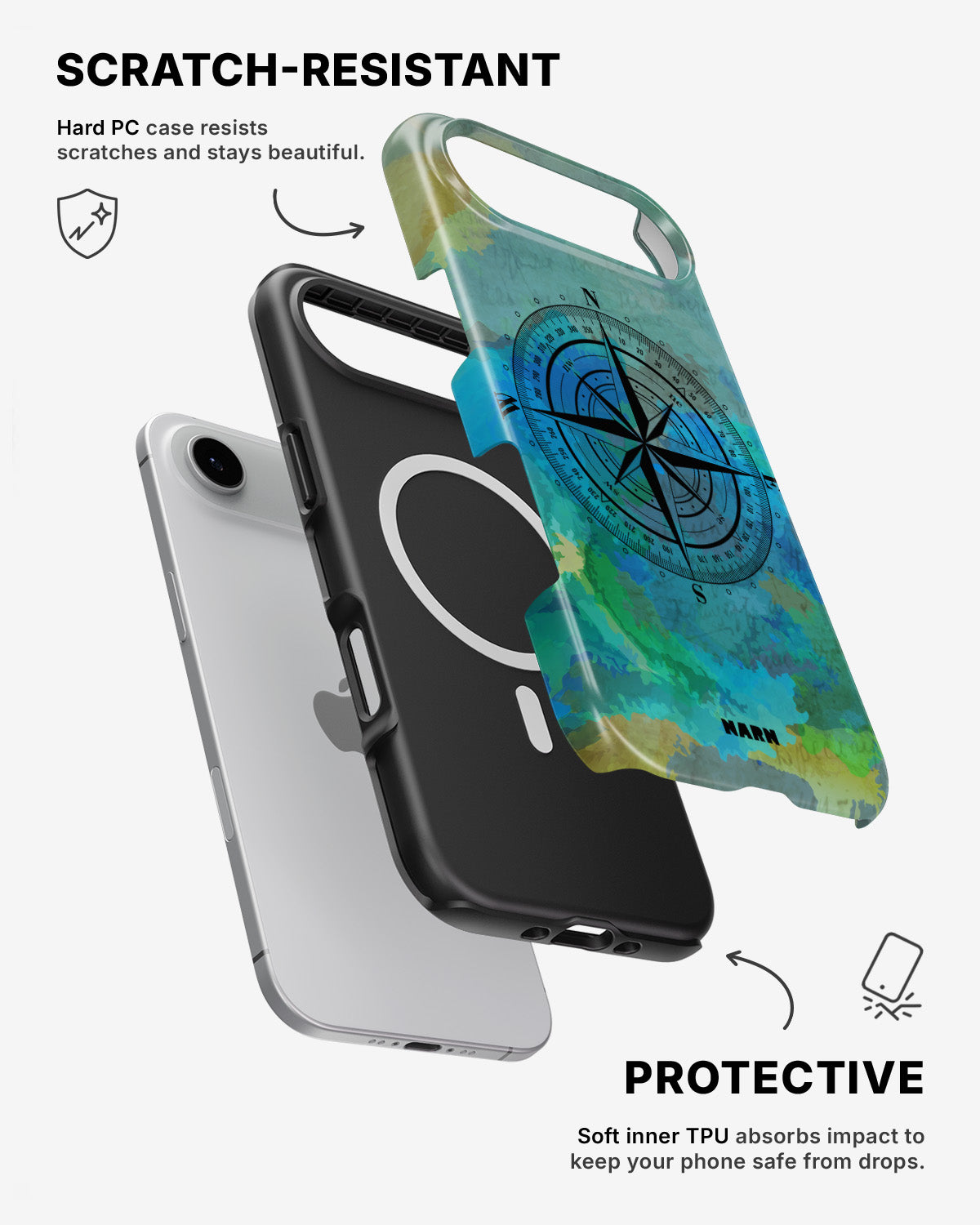iPhone Air Tough Case – Compass - View 2