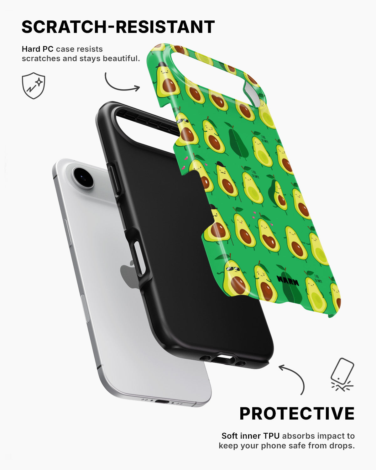 iPhone Air Tough Case – Avocado Mood - View 2