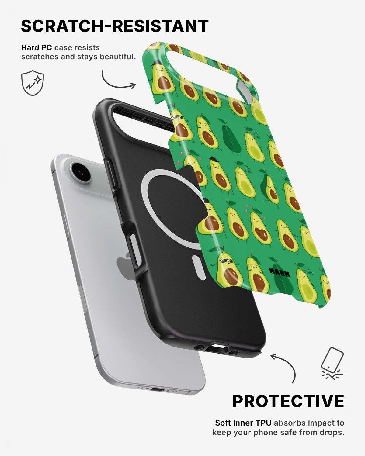 iPhone Air Tough Case – Avocado Mood - View 2