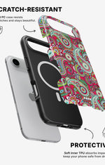 iPhone Air Tough Case – Paisley Paradise - View 2