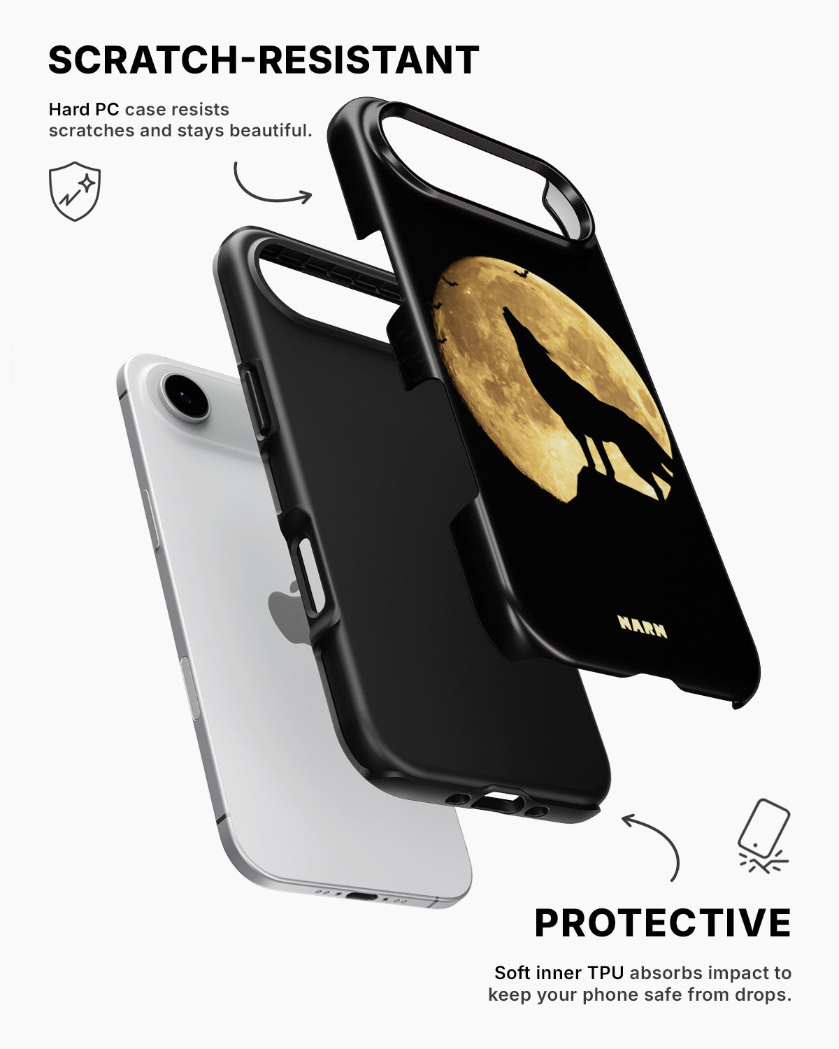 iPhone Air Tough Case – Wolf - View 2