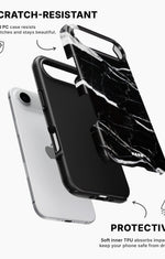 iPhone Air Tough Case – Black Marble - View 2