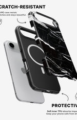 iPhone Air Tough Case – Black Marble - View 2