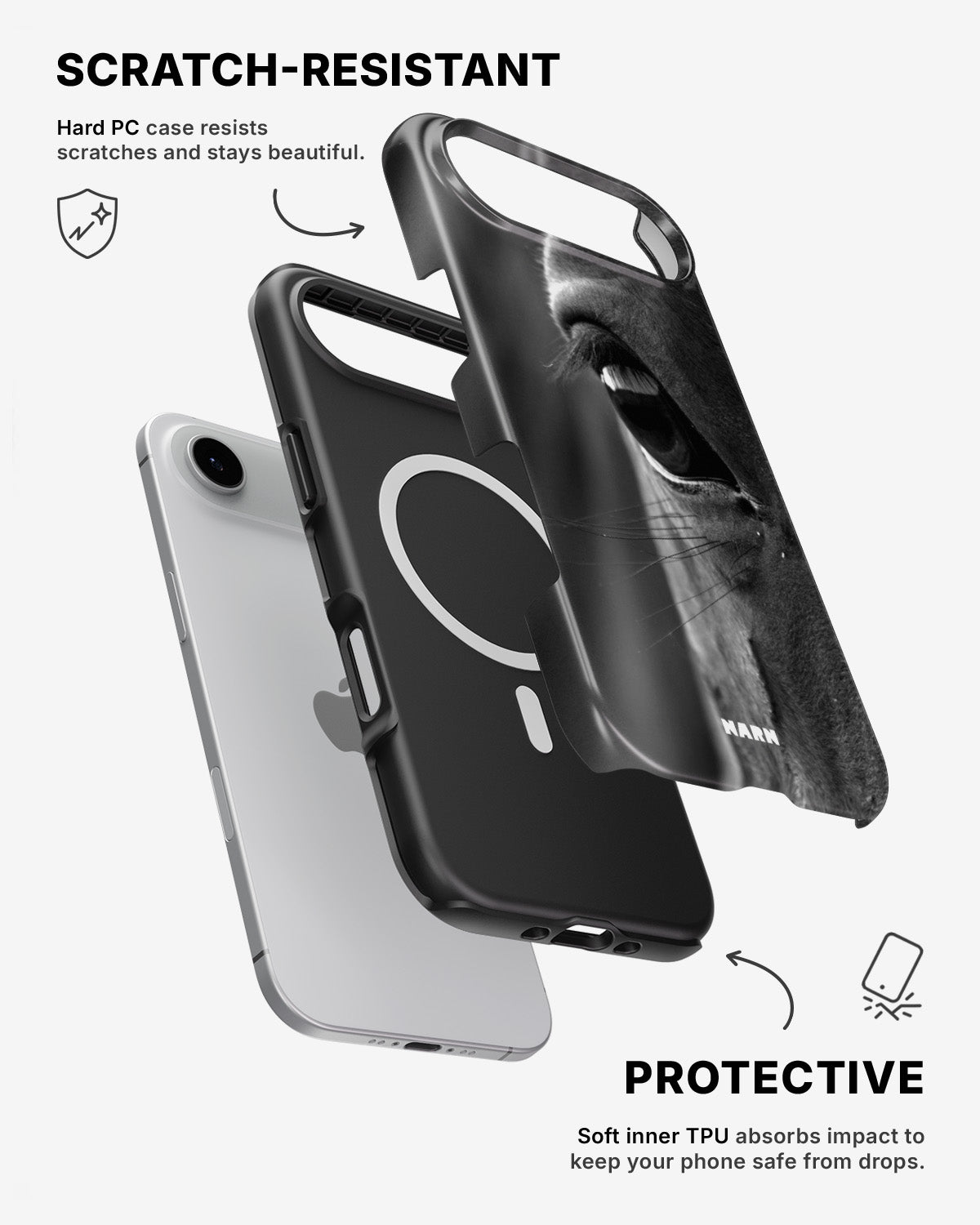 iPhone Air Tough Case – Horse Soul - View 2