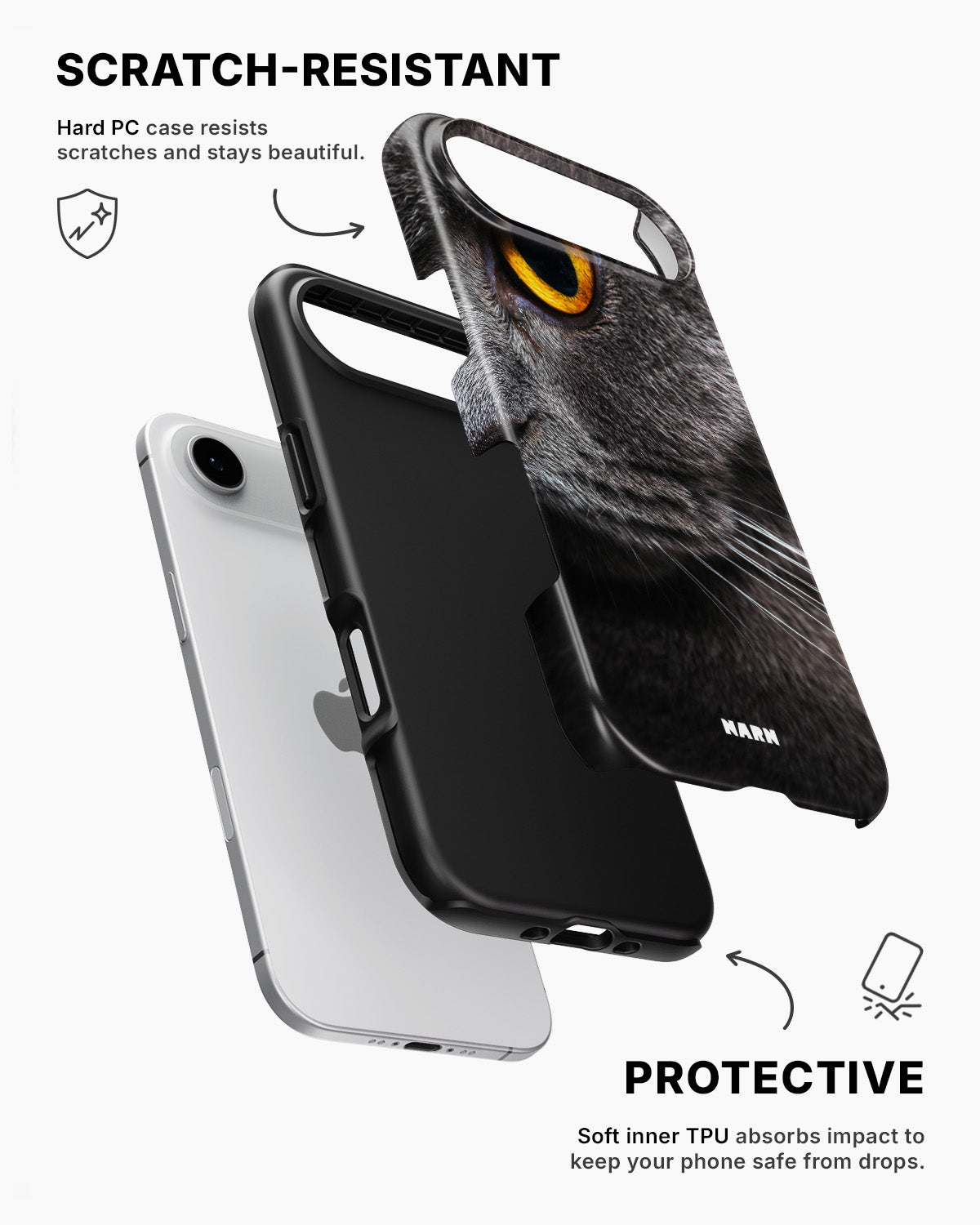 iPhone Air Tough Case – Cat's Eye - View 2