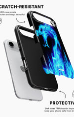 iPhone Air Tough Case – Blue Flames Dragon - View 2