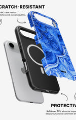 iPhone Air Tough Case – Blue Vintage - View 2