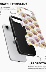 iPhone Air Tough Case – Pink Marble Waves - View 2