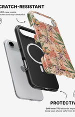 iPhone Air Tough Case – Flamingos & Flowers - View 2