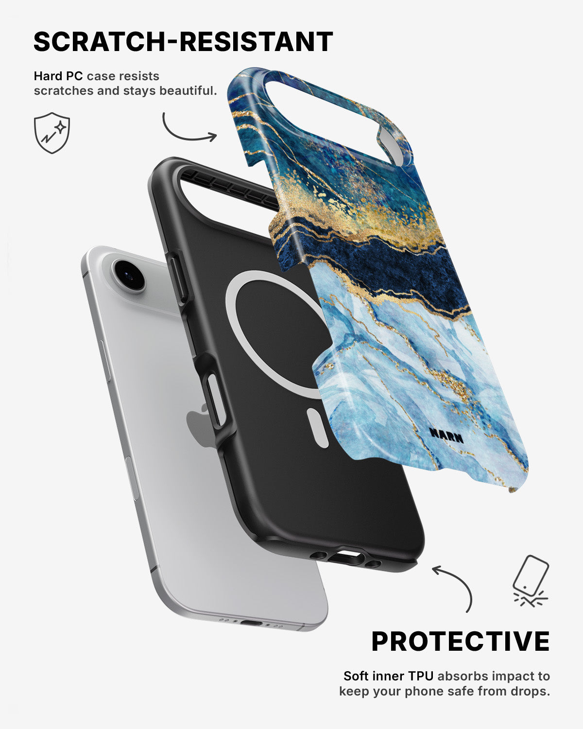 iPhone Air Tough Case – Blue Dream - View 2