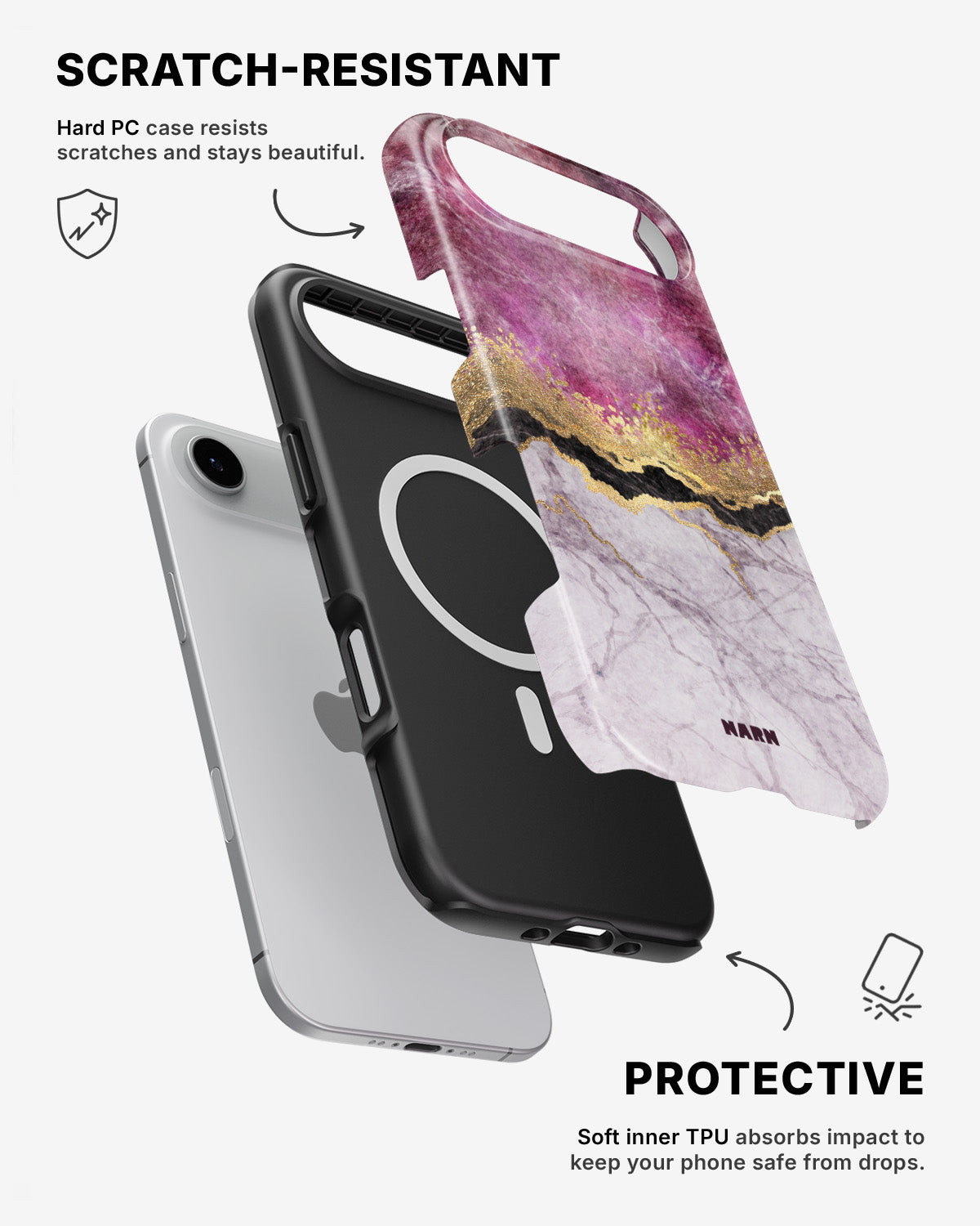 iPhone Air Tough Case – Pink Dream - View 2