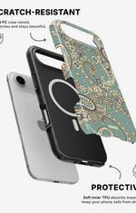 iPhone Air Tough Case – Paisley Green - View 2