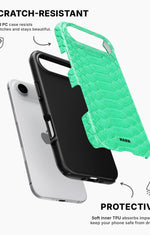 iPhone Air Tough Case – Turquoise Snake - View 2