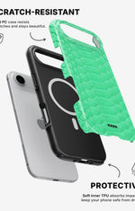 iPhone Air Tough Case – Turquoise Snake - View 2