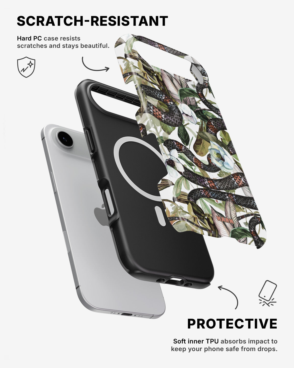 iPhone Air Tough Case – Jungle Snake - View 2
