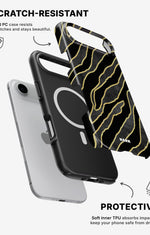 iPhone Air Tough Case – Golden Zebra - View 2
