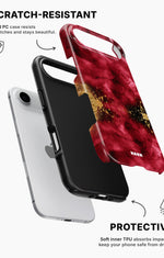 iPhone Air Tough Case – Burgendy Shimmer - View 2
