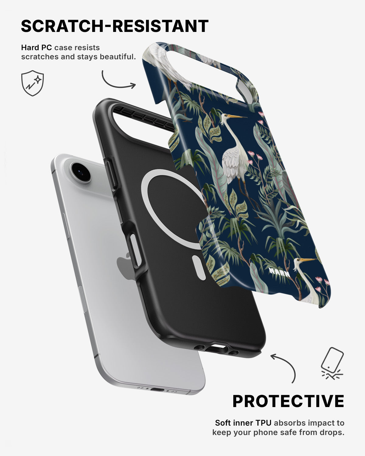 iPhone Air Tough Case – Royal Bird - View 2