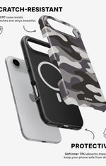 iPhone Air Tough Case – Grey Camo - View 2