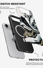 iPhone Air Tough Case – Golden Swirl - View 2