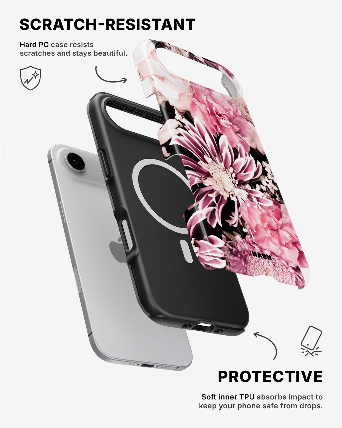 iPhone Air Tough Case – Soft Blossom - View 2