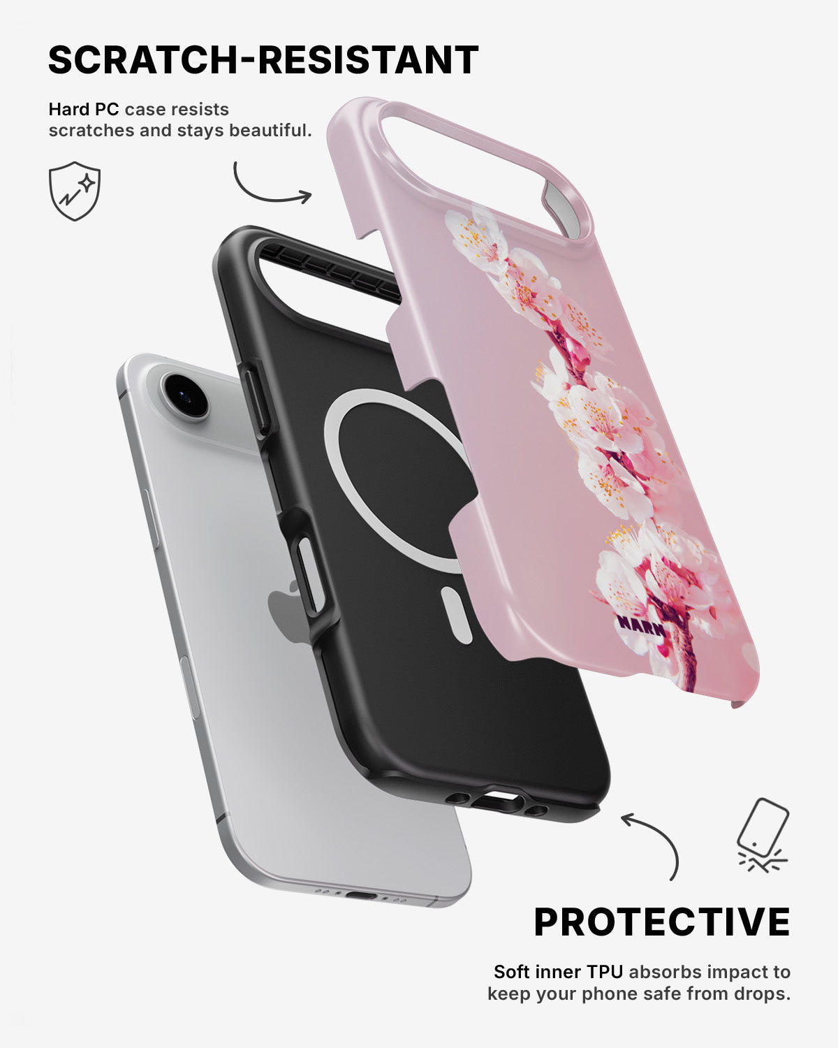 iPhone Air Tough Case – Pink Harmony - View 2