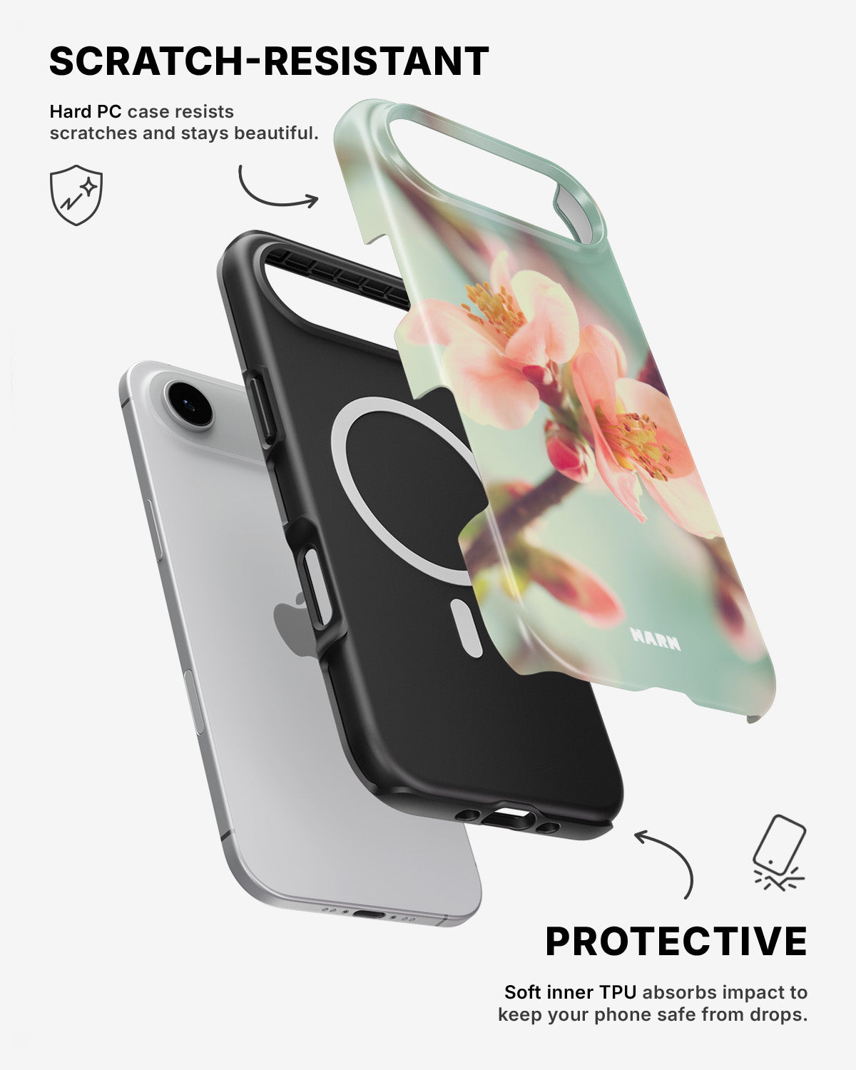 iPhone Air Tough Case – Sweet Bloom - View 2
