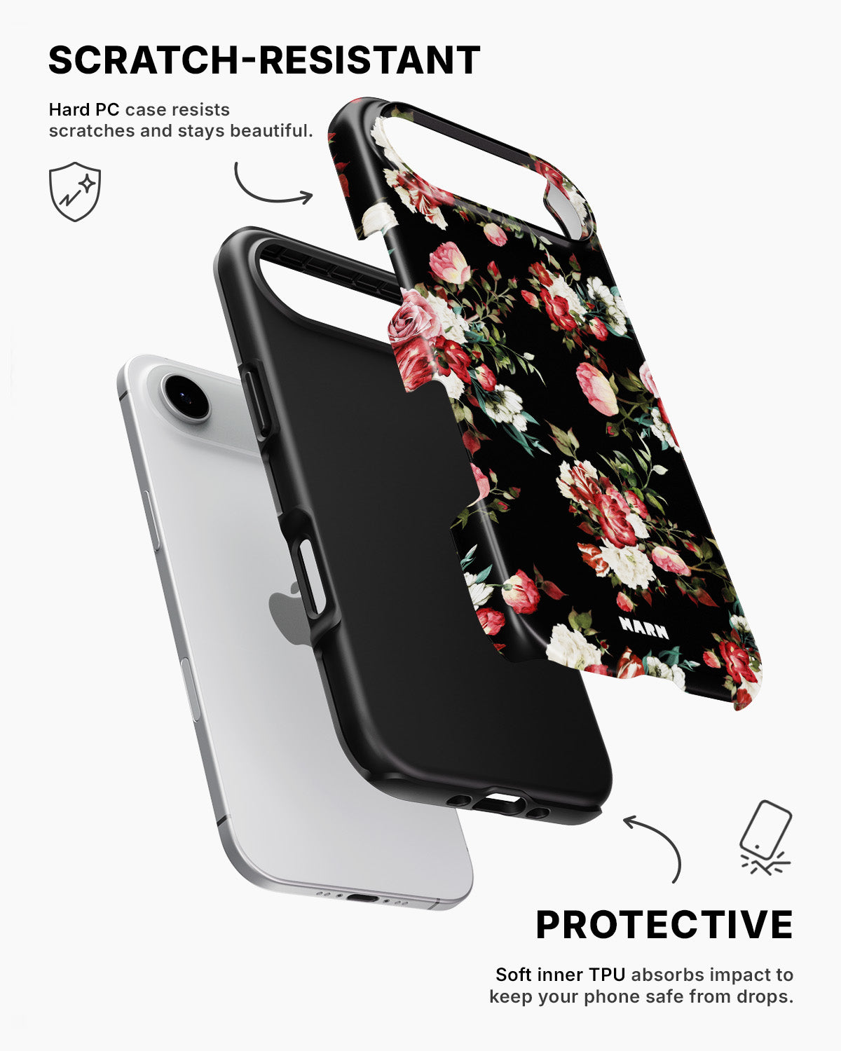 iPhone Air Tough Case – Bouquet - View 2