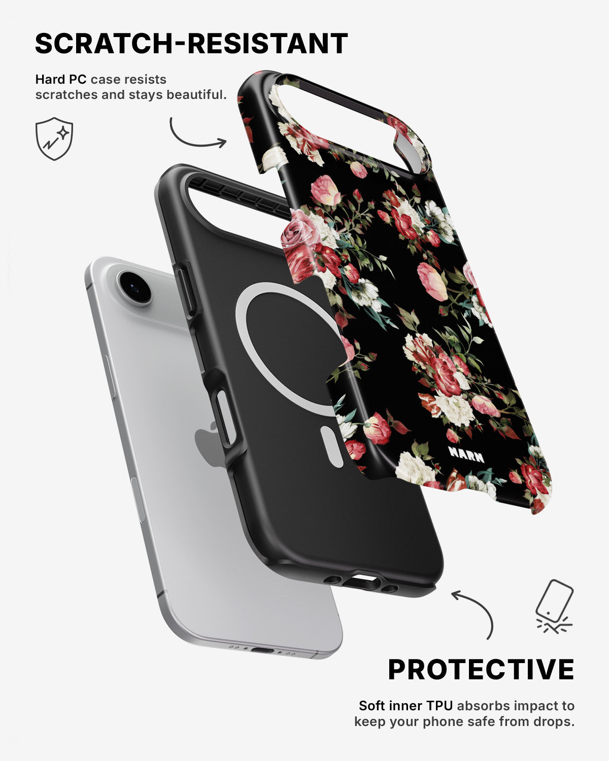 iPhone Air Tough Case – Bouquet - View 2