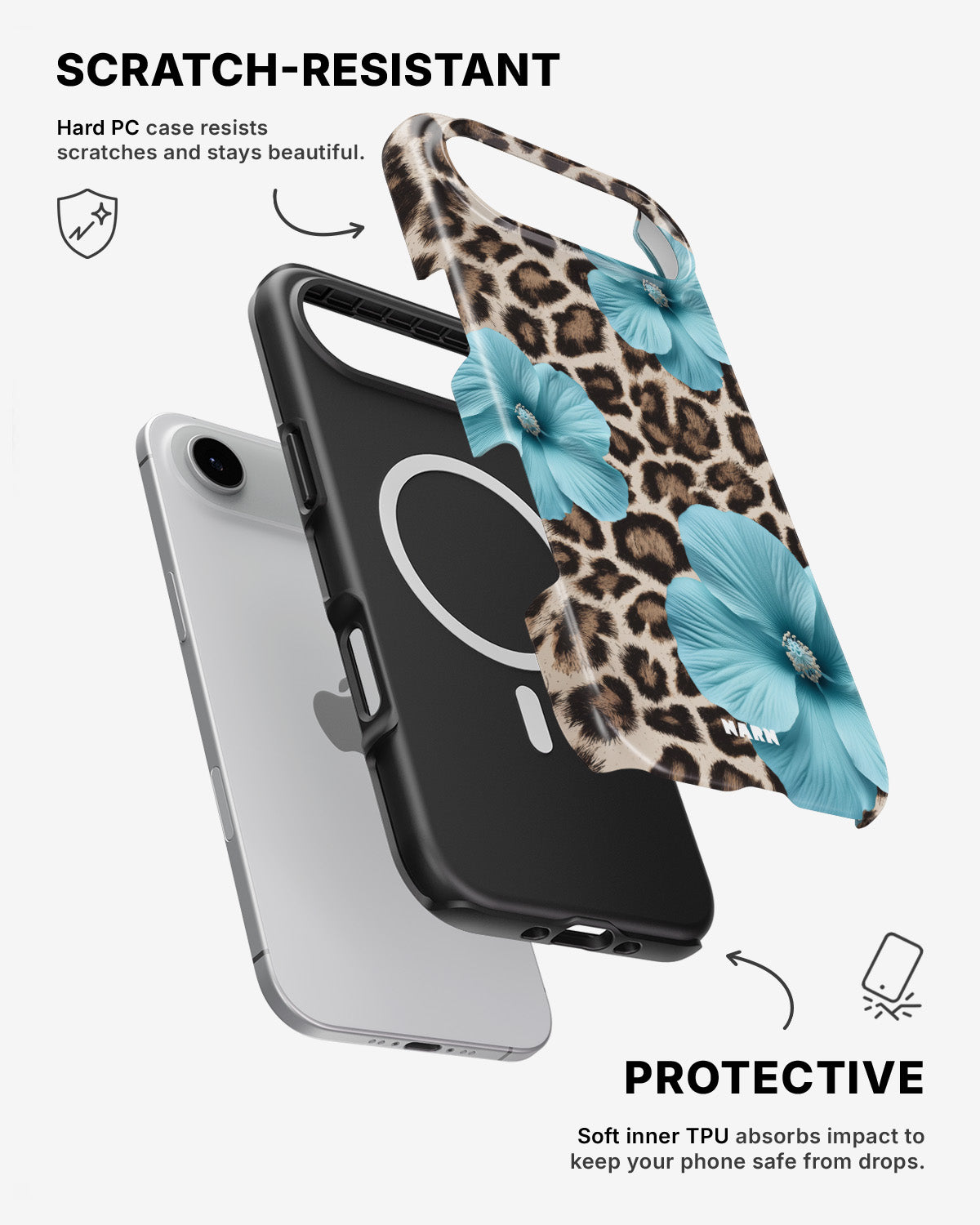 iPhone Air Tough Case – Blooming Jungle - View 2