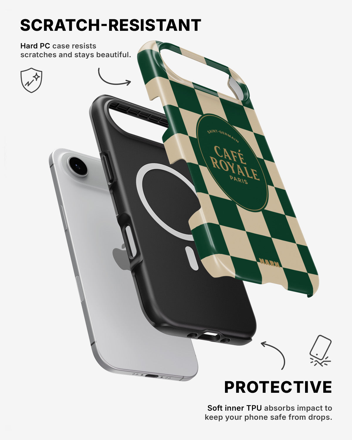 iPhone Air Tough Case – Cafe Royale - View 2