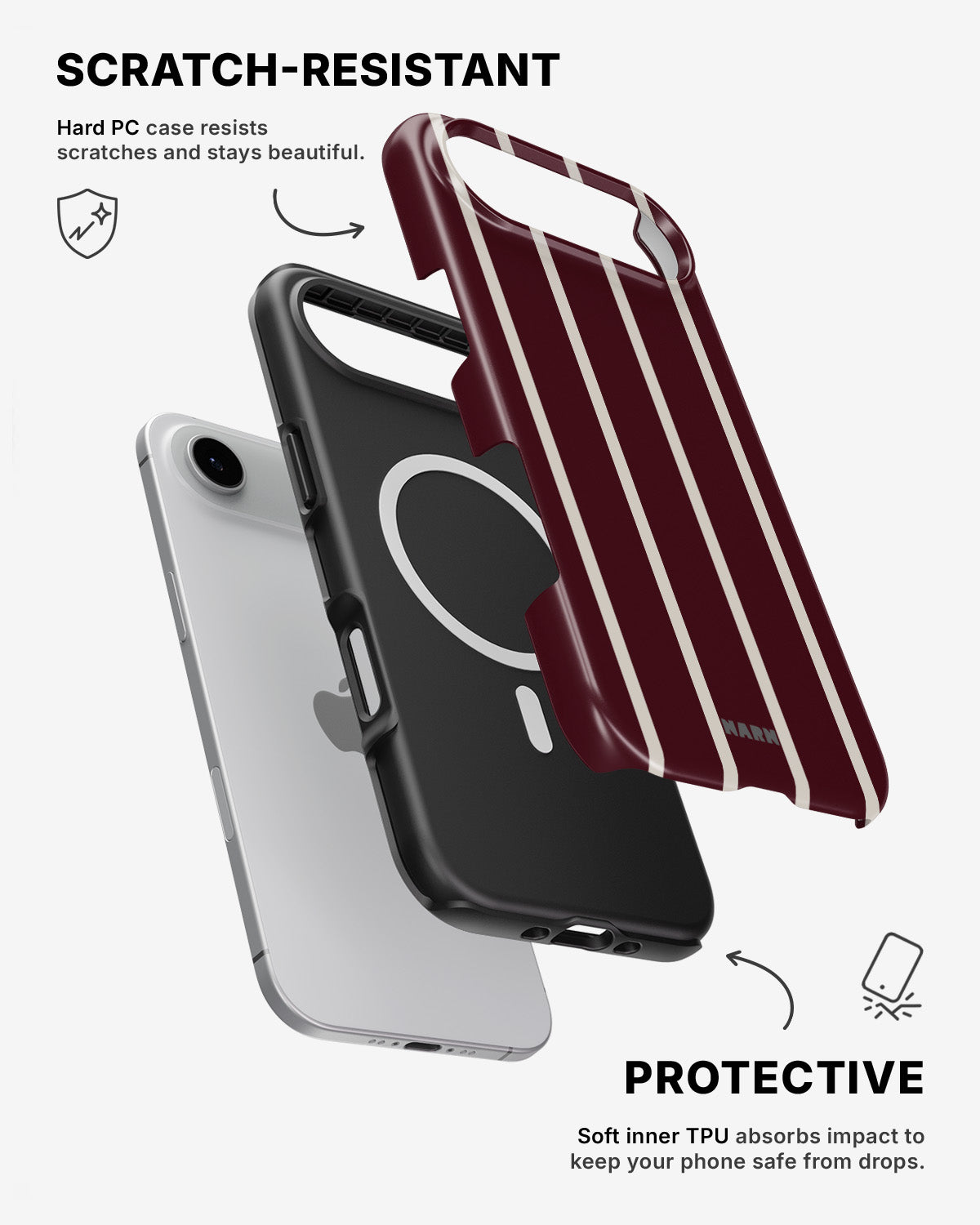 iPhone Air Tough Case – Rouge - View 2