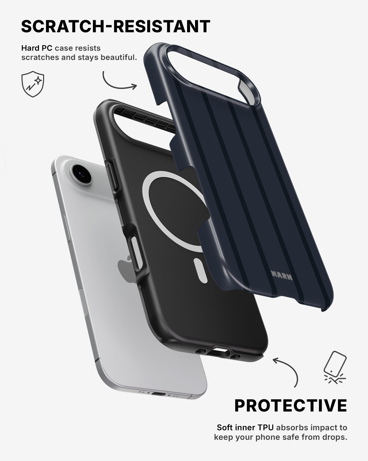 iPhone Air Tough Case – Navy Dream - View 2