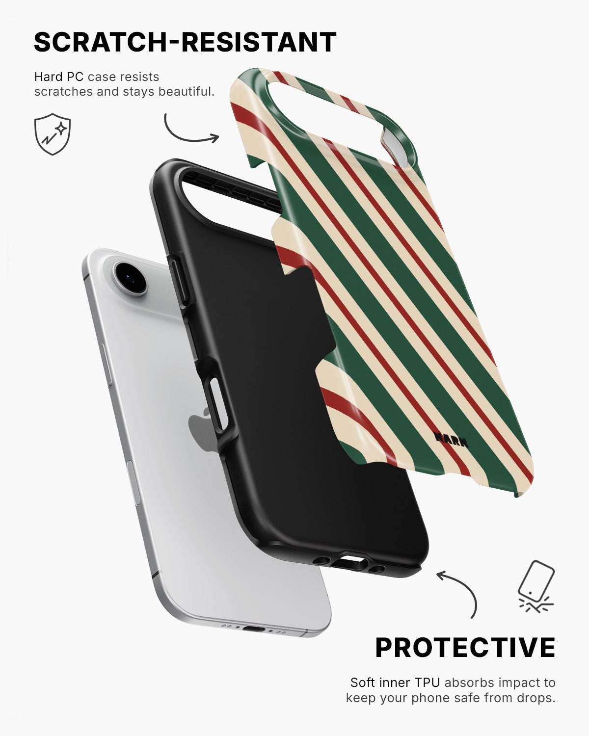 iPhone Air Tough Case – Candy Stripe - View 2