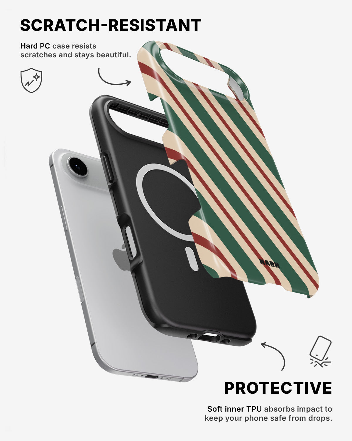 iPhone Air Tough Case – Candy Stripe - View 2