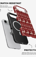 iPhone Air Tough Case – Reindeer Knit - View 2