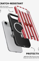 iPhone Air Tough Case – Cherry Stripes - View 2