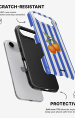 iPhone Air Tough Case – Orange Stripes - View 2