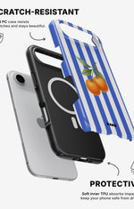 iPhone Air Tough Case – Orange Stripes - View 2