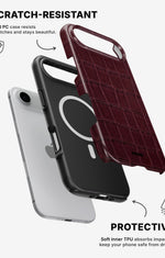 iPhone Air Tough Case – Rouge Croc - View 2