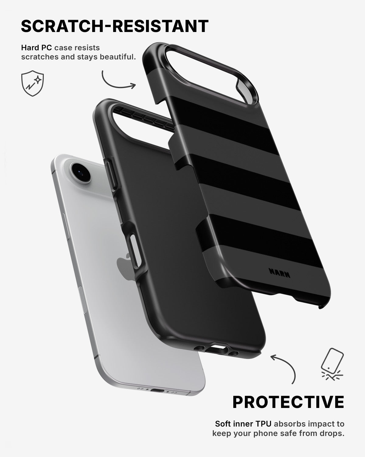 iPhone Air Tough Case – Blackout - View 2
