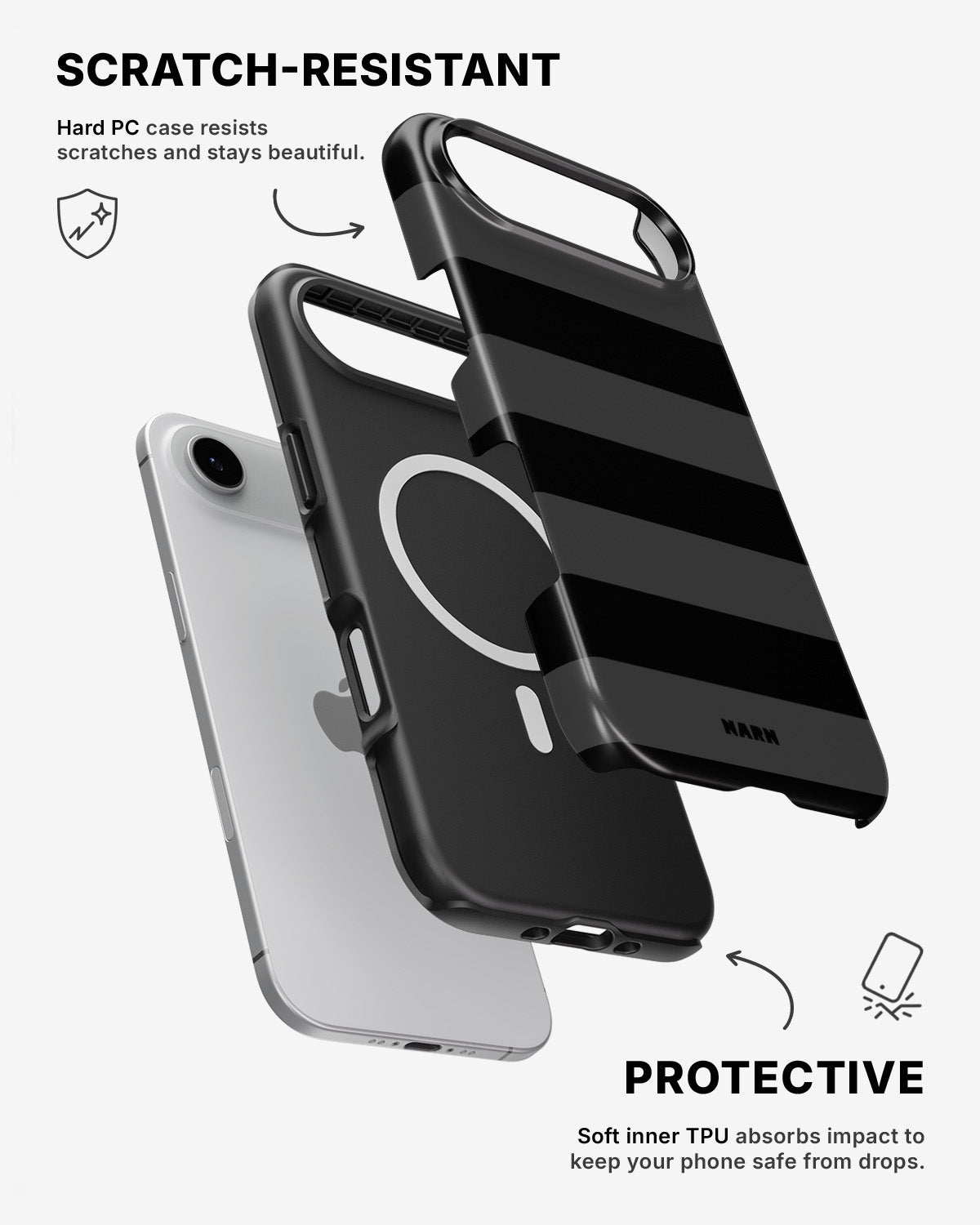 iPhone Air Tough Case – Blackout - View 2