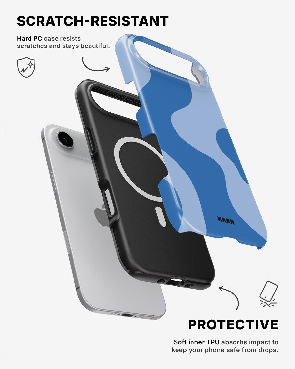 iPhone Air Tough Case – Calm Tide - View 2