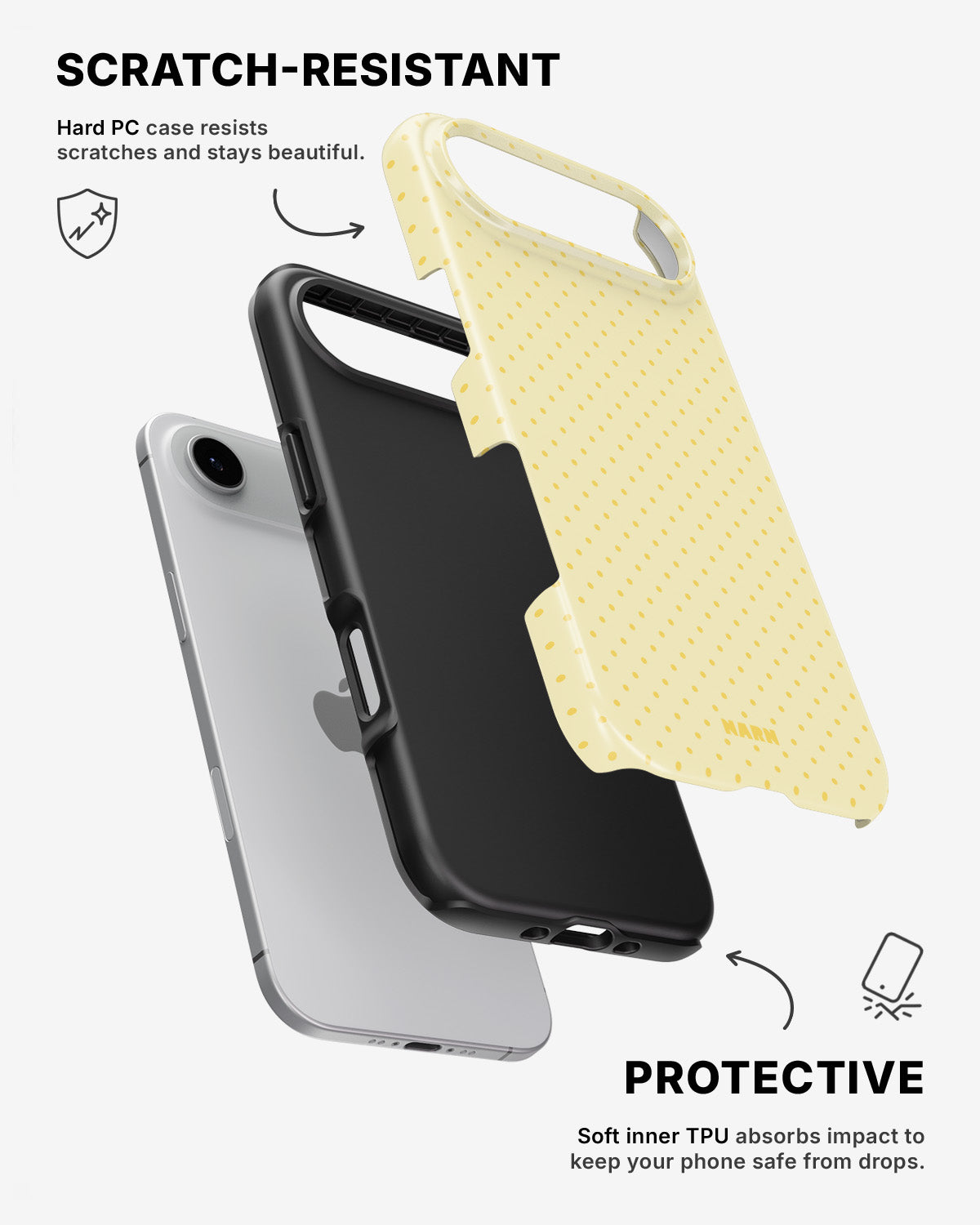 iPhone Air Tough Case – Morning Dots - View 2