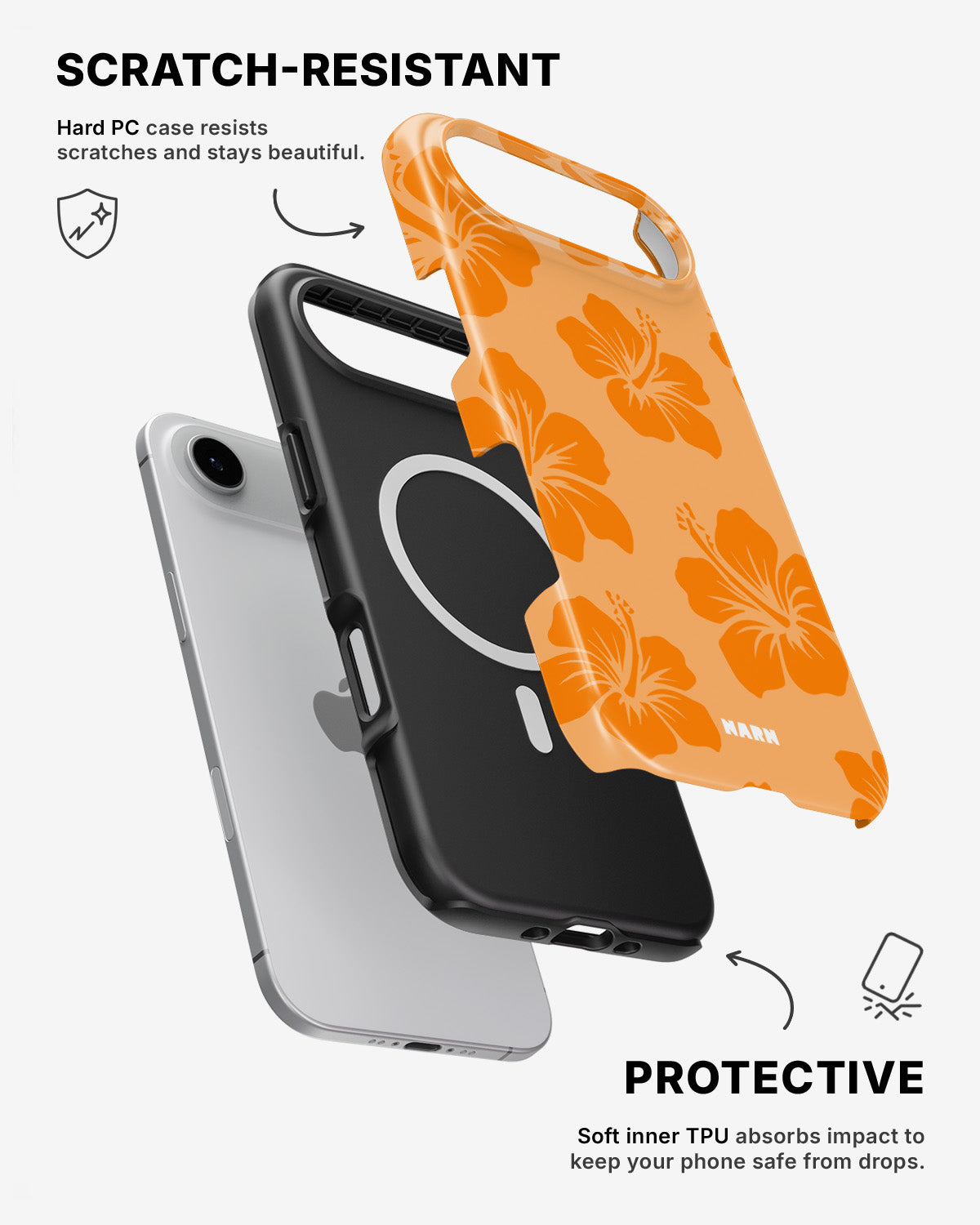 iPhone Air Tough Case – Sunset Bloom - View 2