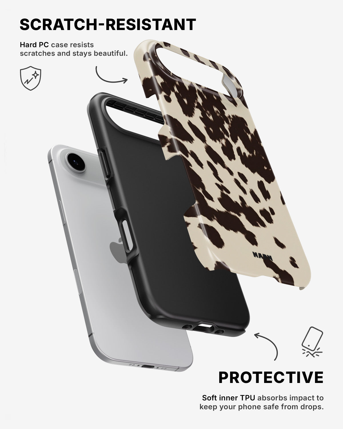 iPhone Air Tough Case – Cowhide - View 2