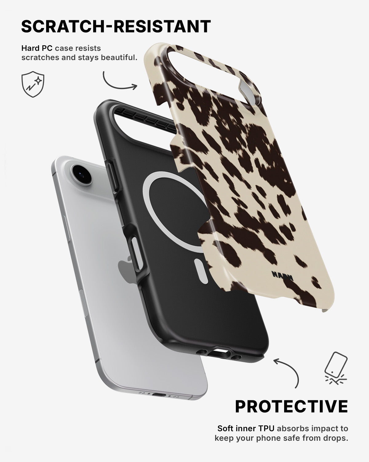 iPhone Air Tough Case – Cowhide - View 2