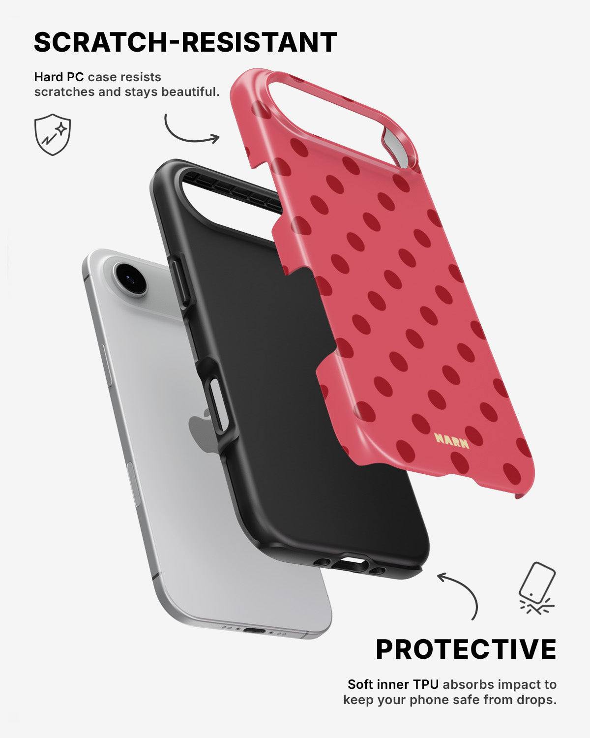 iPhone Air Tough Case – Strawberry - View 2